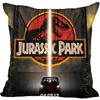 Jurassic Park Square Pillow Case Custom Pancered Pillow Cover Case 40x4045x45cmone Side 220622