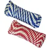 Factory direct sales pp blue red and white three-dimensional braided rope polypropylene multifilament 9.5mm