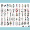 1600 Styles Half Sleeve Tattoo Sticker Arm Temporary Tattoos Waterproof Accept Customized Mixed Randomly Sent