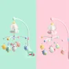 Choctles de caixa de música para crianças brinquedos de bebê 0-12 meses móvel na cama Bell Eonal nasceu nightlight rotação chocalho 220418