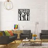 Arbre de vie en métal art mural décor birch arbre mural sculpture forêt arbre arbre 4428357