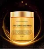 Crystal Collagen 24K Gold Collagen Face Mask قم بإزالة أقنعة الوجه السوداء رطوبة عالية العناية بالبشرة