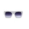 Women Fashion Letter Sunglasses UV Protection Square Sunglasses Eyewear for Gift Party High Quality