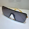 Lunettes de soleil pour femmes hommes 1245 Style d'été Anti-ultraviolet Retro Plate carrée de mode sans cadre avec boîte 1245