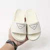 Kids Designer Slippers Fashion Summer Slip on Shoes Boys Girls Sandals Letter Printed with Triangle 3 Styles