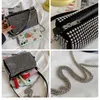 2022 Luxury Rhinestone Handbag Women Designer Brand Bag Bling Diamond Shoulder Bag Fashion Purse Ladies Messenger Crossbody Bags Y220421