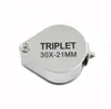 30x 21mm Juweliere Augenlupe Lupe Lupe Optik Instrumente