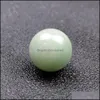 Perline di pietra sciolte Gioielli 16mm Lucido Reiki Healing Chakra Sfera naturale Perlina Palma Quarzo Cristalli minerali Caduto Gemsto Dhbmo