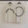 T-shirts pour hommes Nouveau designer européen et américain High Street Kanyes Meichao Lettres rétro Hip Hop Lâche Court Sve T-shirt Hommes Femmes Loisirs Long Tee