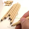 Kraft Paper Ballpoint Pens 저널리즘 학교 사무실 홈 글쓰기 선물 용품을위한 에코 친절