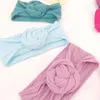 Frühling Sommer Baby Nylon Stirnband Infant Weiche Elastische Haarband Hijab Kinder Turban Blume Headwear Nette Kinder Haar Zubehör