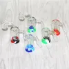 Glas-Reclaim-Catcher, handgefertigte 14-mm-90-Grad-Stecker und 5-ml-Silikonwachsbehälter für Dab-Rigs-Glasbongs