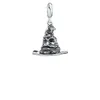 Andy Jewel Authentiques pendentifs en argent sterling 925 Herry Poter Sterling Sorting Hat Slider Charm Fits European bear Jewelry Style Gift WB0111-SC