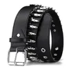 Bälten lyxbältesdesigner män ihåliga jeans mode högkvalitativa kvinnor och man punk besatt present mans goth rock wild belthq229belt beb