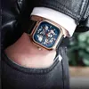 Sport Automatyczne zegarek męskie zegarek na Top Square Mechanical Watch Men Wristwatch puste szkielet Erkek Kol Saati zegarek