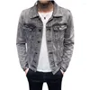 Vestes pour hommes Mode Denim Veste Hommes Street Style Hip Hop Casual Manteau Coton Lâche Jeans Streetwear Survêtement Plus La Taille 5XLMen's