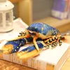 Lobster grote simulatie pluche speelgoed gevulde zachte kussen levenachtige dieren slapende pop voor meisjes kinderen leuk geschenken home decor