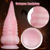 Enorme polvo tentáculos anal plugue anal massagem buttplug de brinquedos sexy de produtos de silicone para mulheres itens de beleza de masturbação