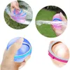 1 PCS Water Bomb Reusable Splash Balls Water Play Equipment Soft Rubber Balloons Outdoor Pool Beach Party Favors Fight Games Toys for Kids Adults