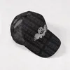 Hommes toile Baseball chapeau classique noir planche à roulettes casquettes ange lettre Jacquard plage casquette Snapback casquettes