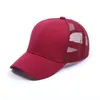 Plain Cotton Hats Custom Baseball Caps Adjustable Strapbacks For Adult Mens Wovens Curved Sports Hats Blank Solid Golf Sun ZZA13473
