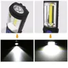 Camping Lantern Portable USB Rechargeable COB Night Light Flashlight LED Torch Work Light Lamp with Battery Magnet Hook