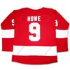 Nikivip Custom 1986 Movie Cameron Frye Hockey Jersey Ferris Bueller Howe Stitched Red Size S-4XL Any Name And Number Top Quality Jerseys