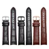 Watch Bands Genuine Leather Bracelet Curved End Strap 20mm For BL9002-37 05A BT0001-12E 01A Band20mm 21mm Watchband 22mm Deli22