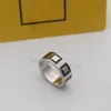 Luxurys Designers Ring Jewelry Designer Mens Engagements For Women Love Letter F Gold Ring Simplicity Colliers 1385792