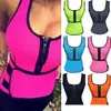 Neoprene Sauna Vest Body Shaper 슬리밍 허리 트레이너 셰이퍼 여름 운동 Shapewear 조정 가능한 벨트 코르셋