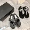 10a Original Quality Patent Calfskin High Heel Sandals med Box Lyxig designer Tofflor Mode Singel Ljusfärger Sommar Slipper Storlek 35-41 8888