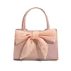 Bolsa de jantar minoritária Trendência feminina Summer Sweetheart Girl Series Sweet Bow Hand Held Messenger Bag 220621