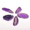 Whole Arts Crafts Pendants Polished Agate Light Table Slices Geode Agate Slab Cards minerals stone rocks Slice with or without1067747