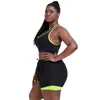 Plus Size Women's Yoga Outfits Summer Outdoor Sports Suits Quick-drying Clothes Moisture Absorption Breathable