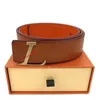 Louisvuitton riem heren designer riem Klassieke mode luxe casual brief gladde gesp dames heren lederen riem breedte 3,8 cm