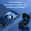 MD03 TWS Parmak İzi Touch Bluetooth Kulaklıklar Spor Su Geçirmez Stereo Kulaklıklar Gürültü Oyun Kulaklığı Kablosuz Kulaklıklar