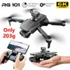 RG101 MAX GPS 드론 장애물 회피 6K HD 듀얼 카메라 5G WiFi Aerial Photography Foldable Brushless Motor Dron