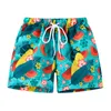 28 Jahre Kinder Strand Cartoon Print Badeanzug Boardshorts Jungen Badeanzug Bademode Sommer Badehose 220621