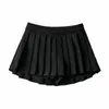 Saias Sexy Super Short Pleated Salia Mulheres de Tênis Alta Tênis Feminina Vintage Ladies Street Mini Mini tem Shortsskirts