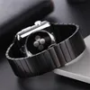 حزام من الفولاذ المقاوم للصدأ لفرقة Apple Watch 44mm 40mm 45mm 41mm 42mm 38mm 45 Butterfly Metal Bracelet Iwatch Series 3 4 5 6 SE 7