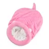 Chaud corail polaire chat sac de couchage lit pour chiot petit chien animal sans poils tapis chenil maison doux sommeil produit 220323