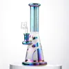 Heady Glas 작은 문자 꽃 Hookahs Showehead Perc Rainbow Coloful Dab Rigs Water Bong Water Pipes Oil Rig With Banger Bowl ZDWS2005