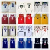 NCAA Basketball Jersey 2 Sexton Lonzo Ball 4 Allen Iverson Chris Webber Drazen Petrovic J.J Redick JR Smith Larry Johnson Mohamed Bamba高品質Jerseys