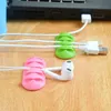 New Cable Drop Clip Desk Tidy Organiser Wire Cord Lead USB Charger Holder Fixer Wholesale