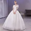 Andra bröllopsklänningar älskling klänning 2022 brud enkel från axel glänsande klänningar vestido de noiva simples annan