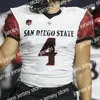 James Custom San Diego State Aztecs College Football Jersey Brookshire Greg Bell Daniel Bellinger Kaegun Williams Jesse Matthews Cameron Thomas