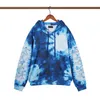 Heren plus size hoodies sweatshirts ssuit capuchon casual mode kleur streep printen Aziatische grootte hoogwaardige wilde ademende lange mouw jer