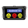 2 Din Android 10 8 128 GPS -bil multimedia Player Car Autoradio Radio för VW Volkswagen Golf Polo Passat B7 B6 Leon Skoda279H