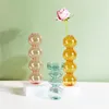 INSクリスタルボールバブルガラス花瓶の花のアレンジハイドロポニクスガラスフラワーウェアホーム装飾テーブルトップ2205232964661