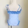 Baby Mädchen Designer Badeanzüge OnePiece Mode Vacasion Strand Badeanzüge Kinder Sommer Brief Gedruckt Bademode Kinder Schwimmen Su2085020